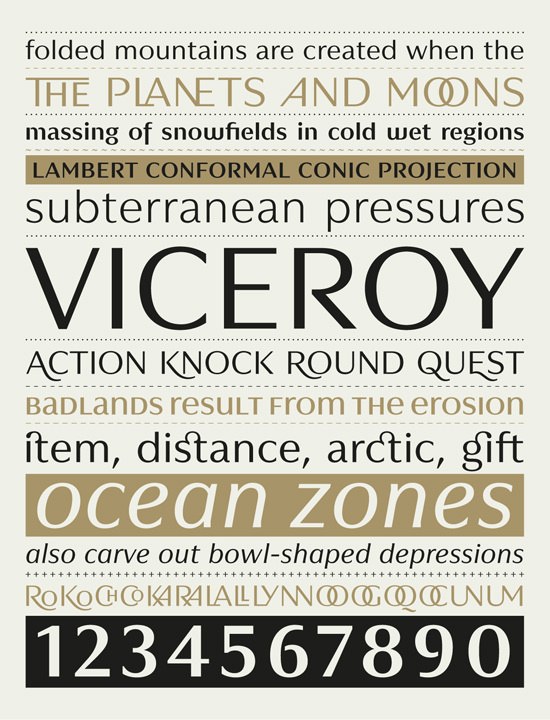 Viceroy typeface #font #serif #sans #characterset #typeface #ligature #letterform #type #typography