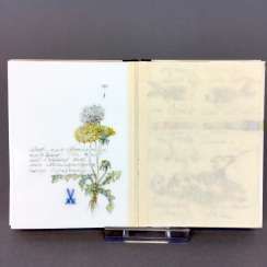 Frank Schmidt: Meissen porcelain, Three porcelain books / books with pages made of Meissner porcelain, equipped, unique!!! #porcelain
