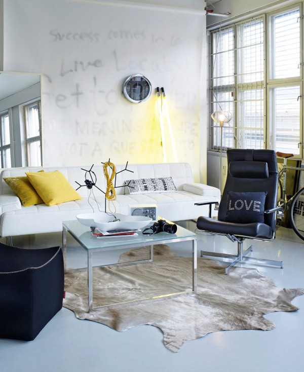 desire to inspire desiretoinspire.net Steen #interiors #white