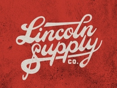 Dribbble - Lincoln - Logo Treatment by Jeremy Paul Beasley #lincoln #logo #beasley #supply #type #jeremy #paul