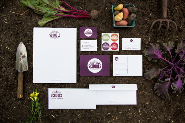 bluerock design www.mr cup.com #stationary #brand #identity #purple #logo