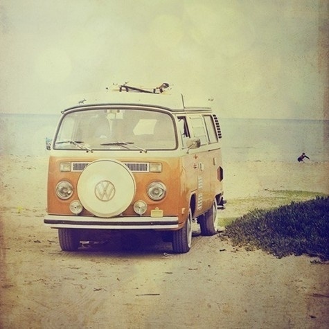 Design*Sponge » Blog Archive » the sound of your morning: beach tunes #beach #tunes #photography #volskwagen #art #elgarbo