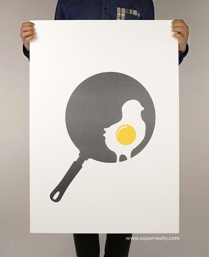 Superreally #vector #egg #design #graphic #or #poster #pan #chicken