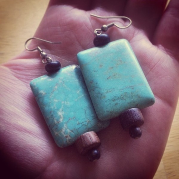 instagram.com/scenesister #turquoise #earrings #jewelry
