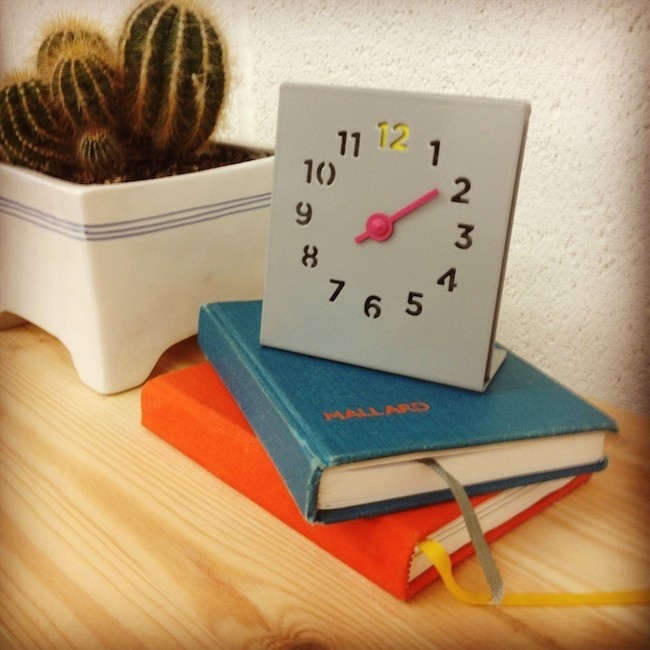 Desk Clock From Block #tech #flow #gadget #gift #ideas #cool