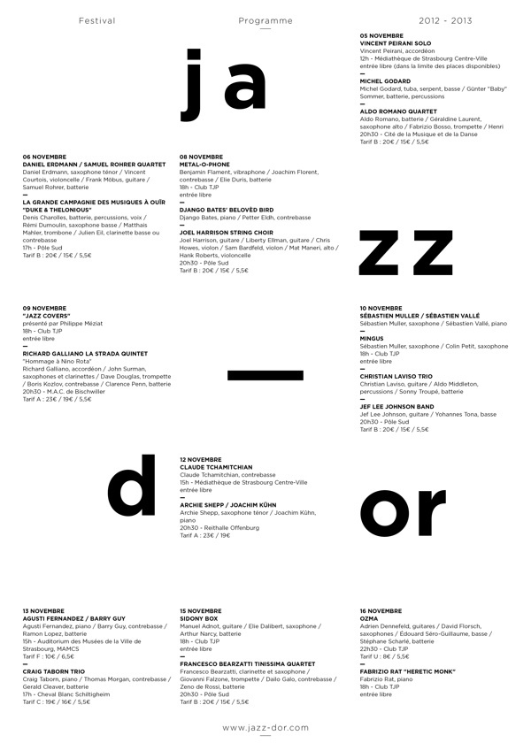 Jazz dor on Behance #print #design #poster #typography