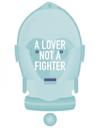 ANONYMOUS MAG #c3po #wars #lover #illustration #star #good #typography
