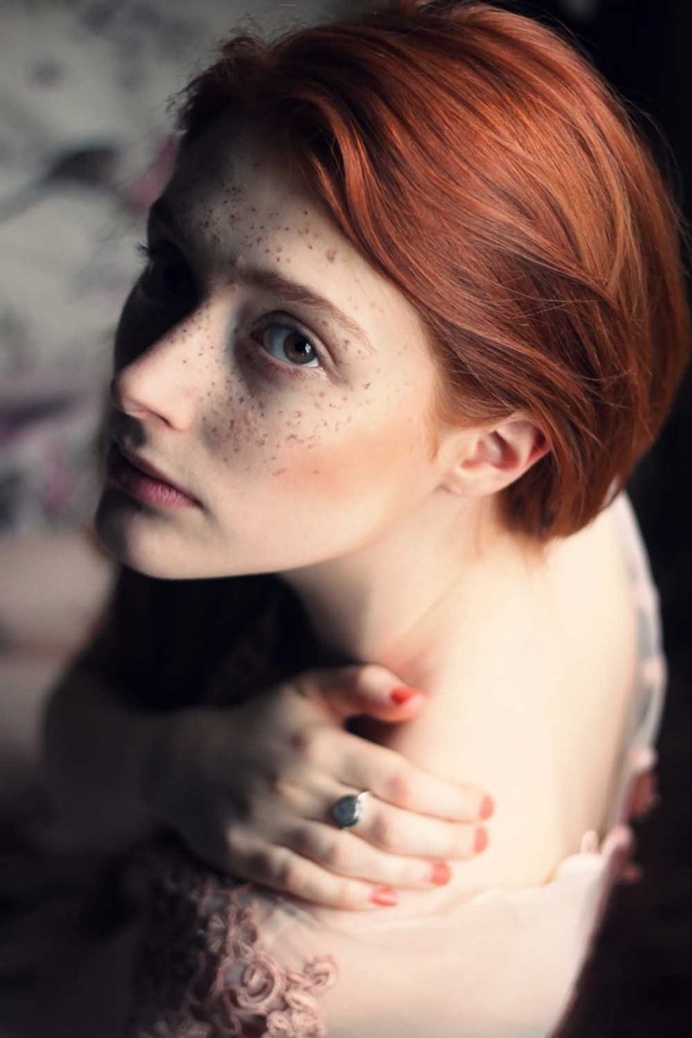 Zuzu Valla Captures The Beauty of Freckles With Striking Portraits