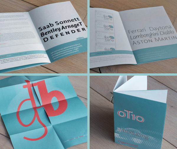 Ogentroost typeface | Veerle's blog 3.0 #folded