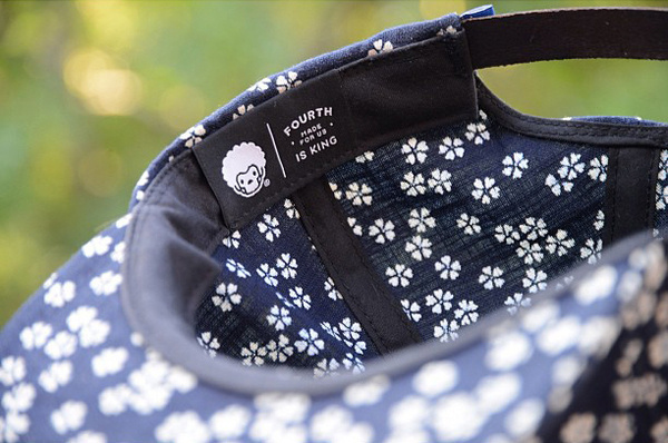 Fourth is King hat with japanese floral print. #pattern #headwear #hat #streetwear #fashion #logo #flowers