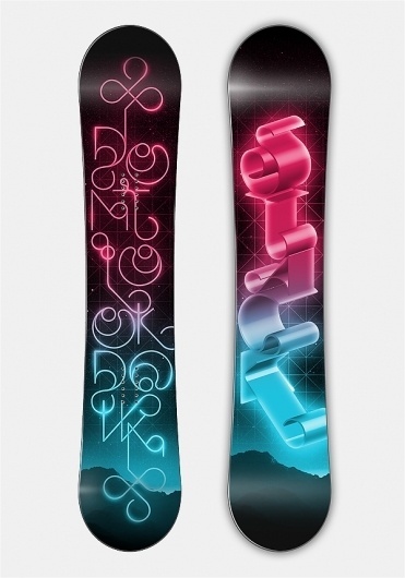 Stack Snowboards on the Behance Network #stack #illustration #snowboards #typography