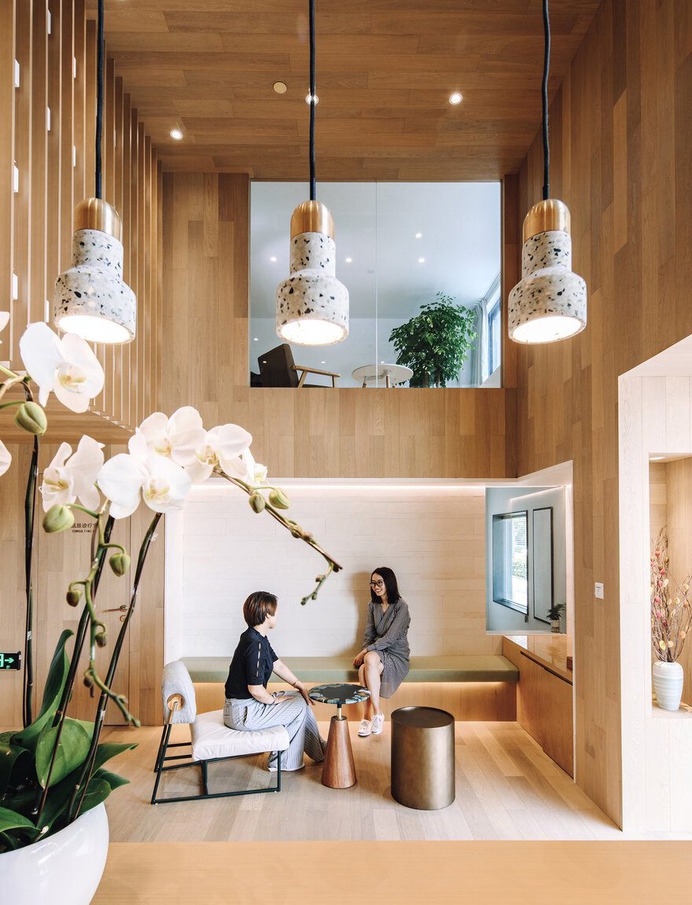 Reception-Area / Studio DOTCOF