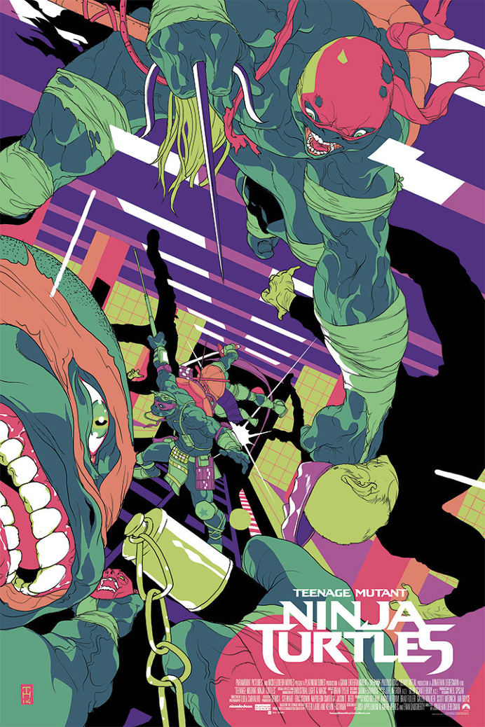 Teenage Mutant Ninja Turtles for Paramount, as part of the http://www.legendoftheyokai.com/ series, inspired by the TMNT move.