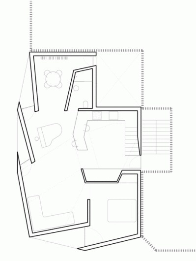 Dezeen » Blog Archive » Casa Lude by Grupo Aranea #drawings #plans #void #solid #architecture #houses