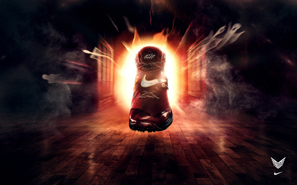 Nike Fright Night on Behance #fright #halloween #night #nike #poster