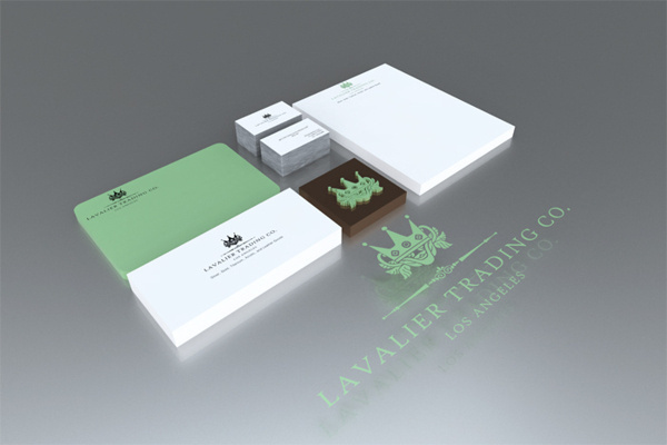 Lavalier Trading Co. on Behance #logo #design