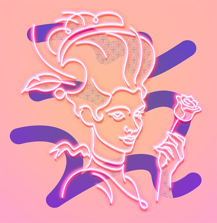 Marie Antoinette on Behance