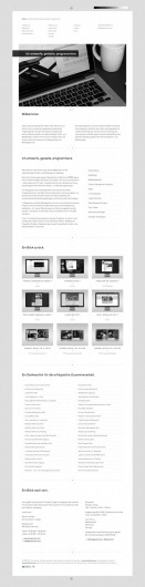 Lars Ahrens on Grid Based #website #design #graphic #black