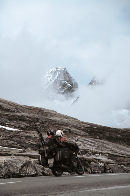 Grant and Susan Johnson Highlights of our 11 year Motorcycle Trip Around the World, 39 countries and 5 continents. #trip #world #mountains #snow