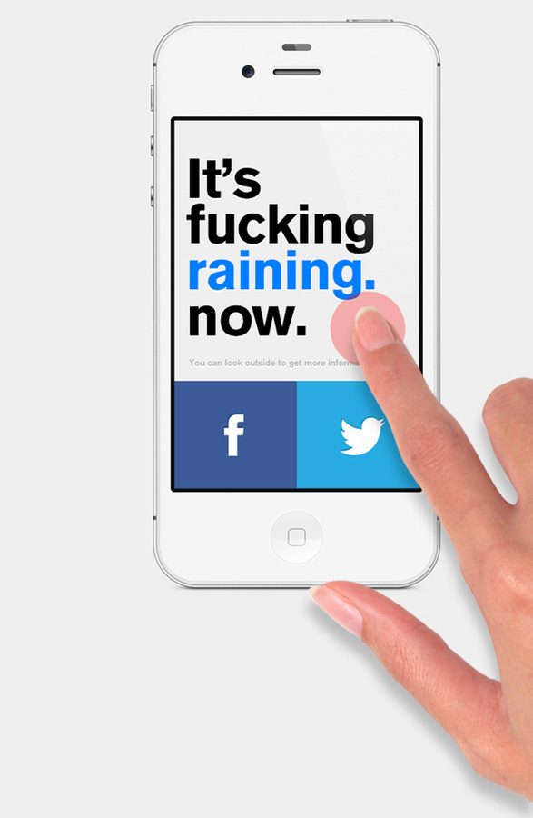 AuthenticWeather_002 [Share feature] #ios #minimal