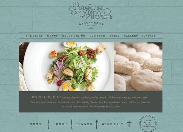 Poogan's Porch Restaurant #website