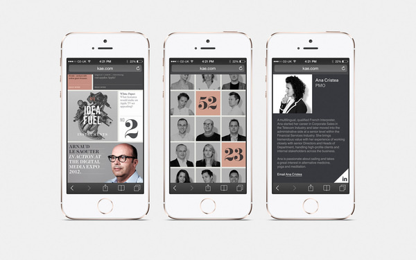 KAE Brand Identity #iphone #web