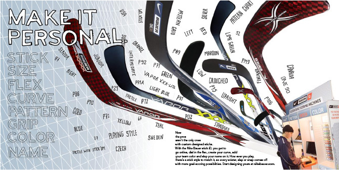 Nike Bauer - Harsky #hockey #poster