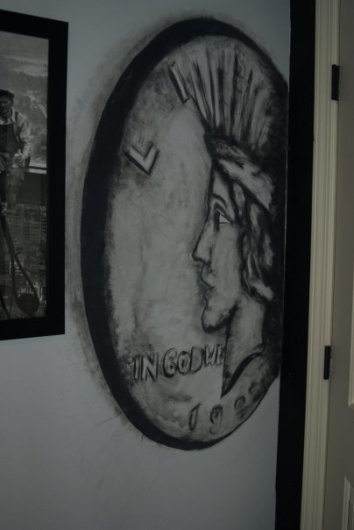 Illustration work #old #mural #just #jack #wall #art #coin