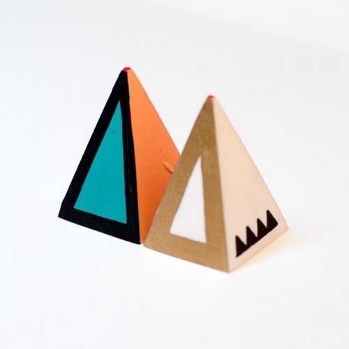 Geometric Boobs Pair A #art #sculpture #object #geometric boobs