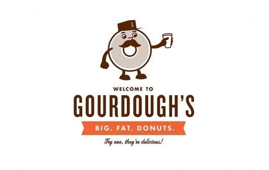 All sizes | Gourdough's | Flickr - Photo Sharing! #branding #cody #gourdoughs #design #haltom #cartoon #logo #character