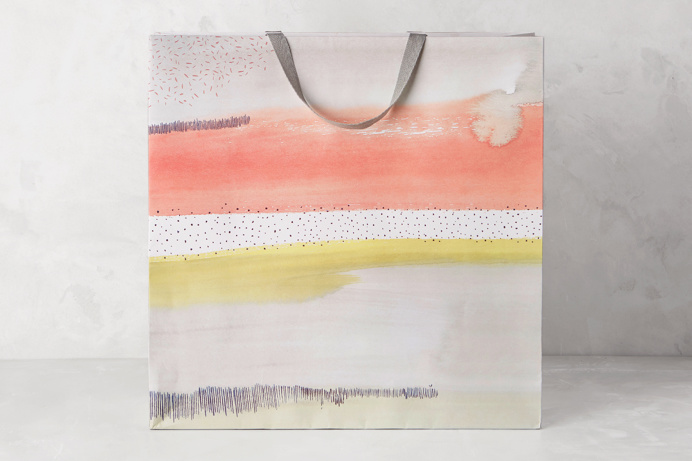 Anthropologie 2015 Spring Shopping Bag by Mirim Seo #pattern #colors #bag