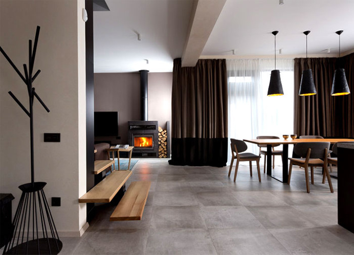 Ukraine House with Character – Combination of Contemporary and Rustically-Domestic Styles - #decor, #interior, #homedecor, home decor, int