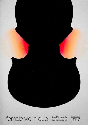 female-violin-duo.jpg (485×686) #violin #design #graphic #illustration #music