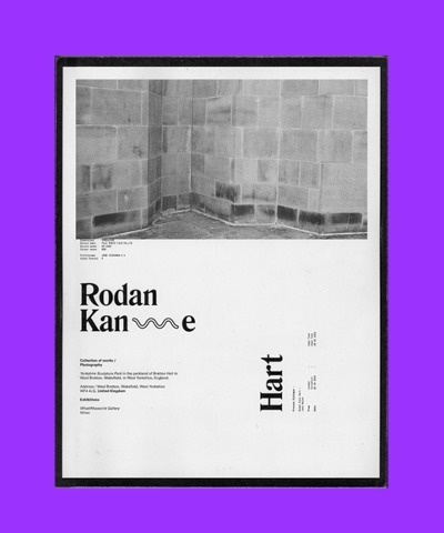 Rodan Kane Hart— Jack Walsh #rodankanehart #london #design #jackwalsh #book #artistbook #photography #data #yorkshire #leeds #artist