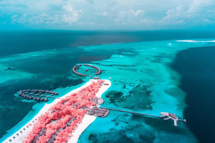 The Maldives Infraland: Drone Photography by Paolo Pettigiani