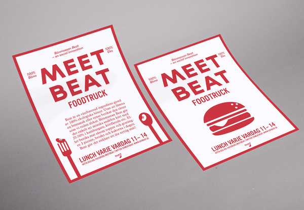Isabel Leal BergstandÂ Â |Â Â http://isabellealbergstrand.com"Campaign for Beat a 100% organic bean paste. Beat is a paste to enrich ve #illustration #design #layout