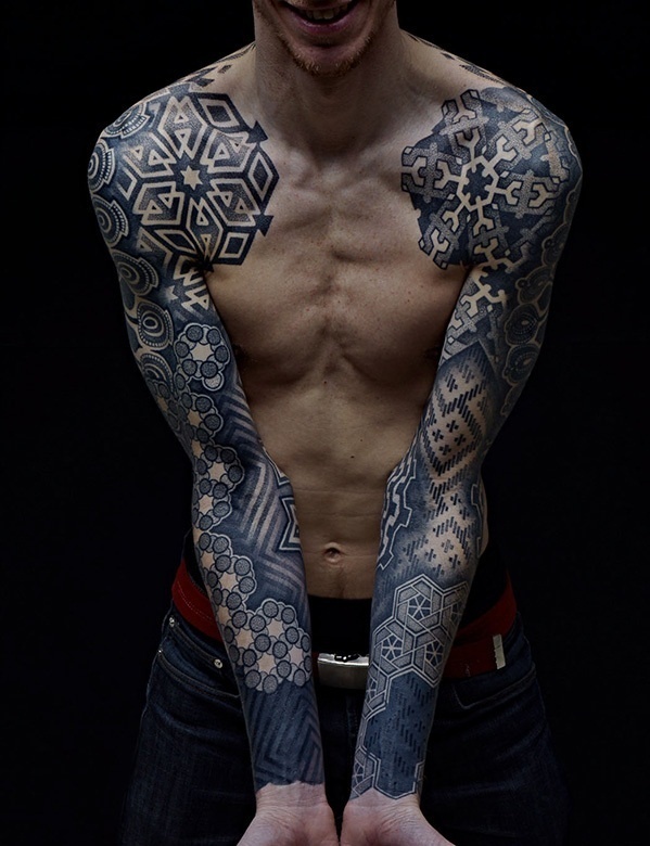 Nazareno Tubaro #tattoo #ink #geometric