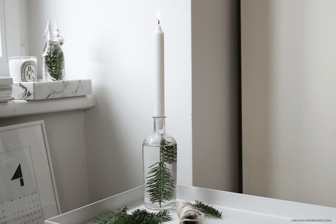 diy modern minimalist candle holder