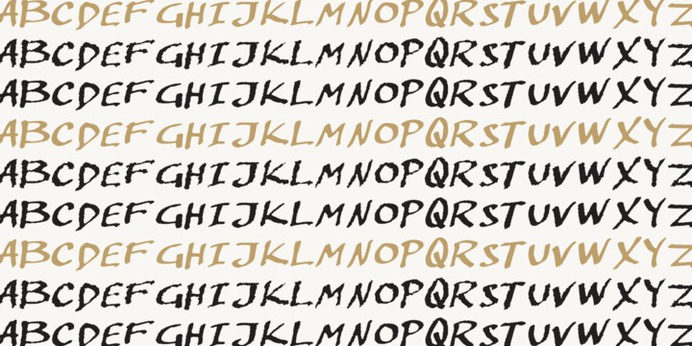 Penzance typeface (font) designed by Thoma Kikis. Teknike.com - #penzance #typeface #font #kikis #thomakikis #handwriting #greek #latin #cyrillic #teknike