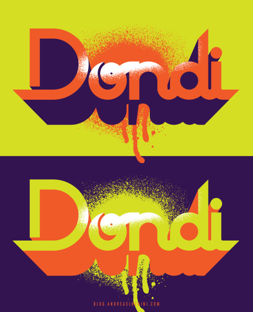 Dondi White #dondi #graffiti #typography #streetart #nyc