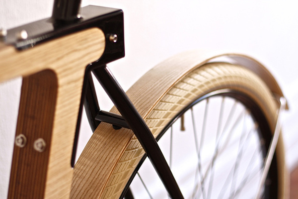 Thibaut Malet via www.mr cup.com #simple #wood #bicycle