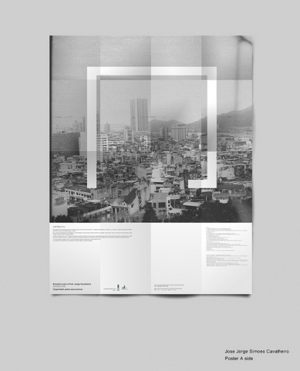 Brochure design idea #370: Jorge_poster-A-side | Flickr - Photo Sharing! #ckcheang #somethingmoon #design #graphic #poster #...