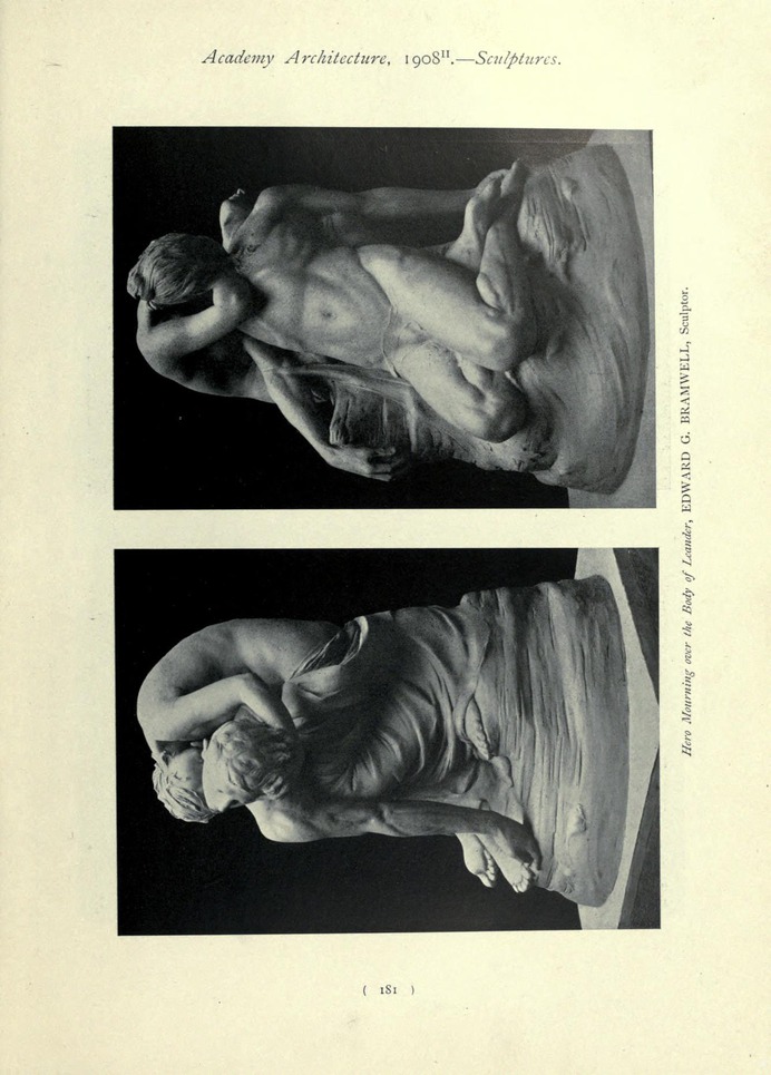 Sculptures from "Academy architecture," 1904-1908. A collection of all the sculptures published in vols. 25-34 of "Academy Architecture." : Academy architecture and architectural review : Free Download, Borrow, and Streaming : Internet Archive