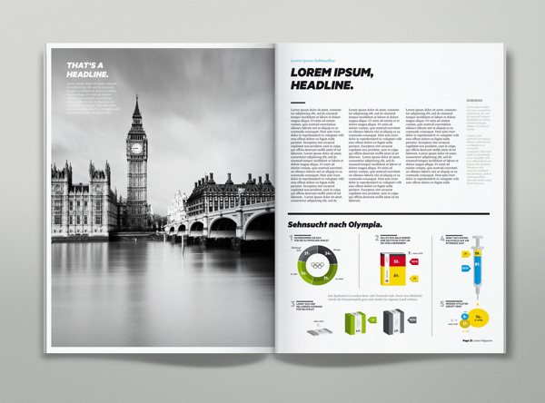 Magazine Infographics on the Behance Network #infographic #magazine