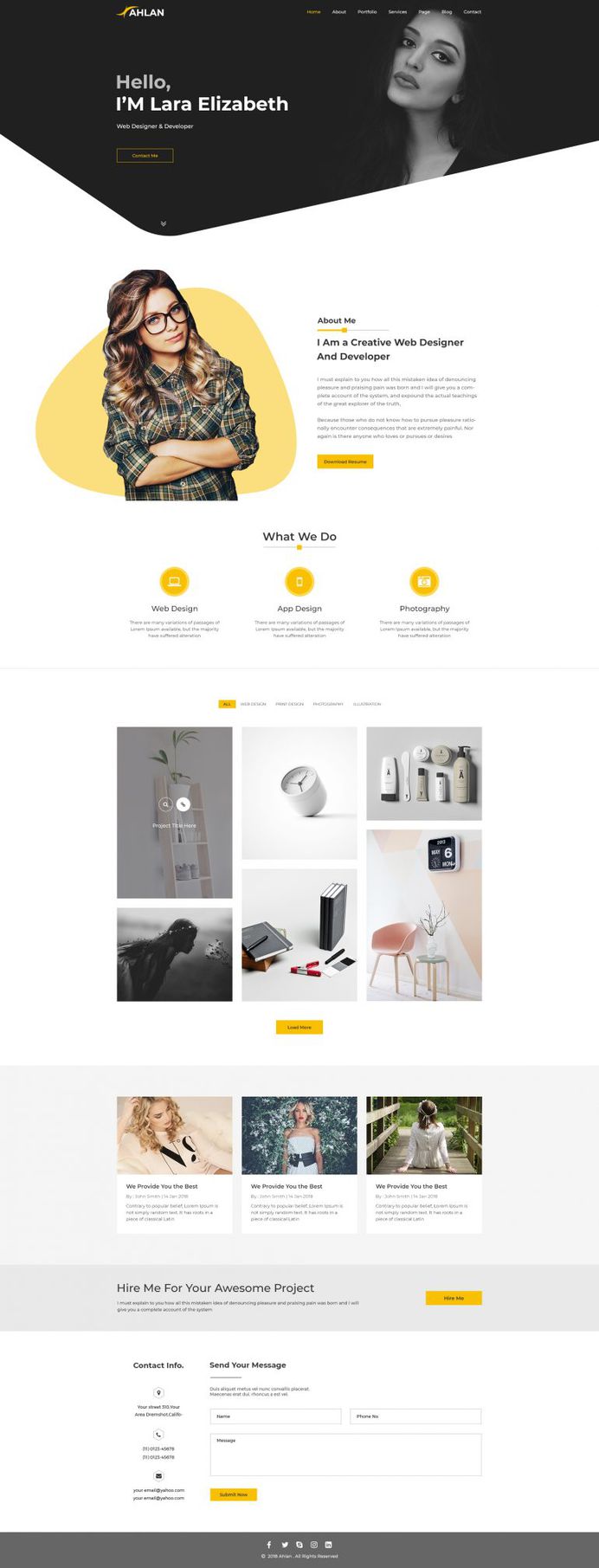Ahlan Portfolio by irsfoundation