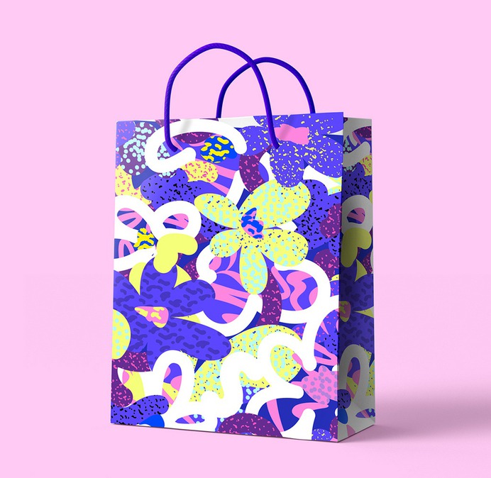 Flowers illustration packaging by Andrei Robu www.robu.co