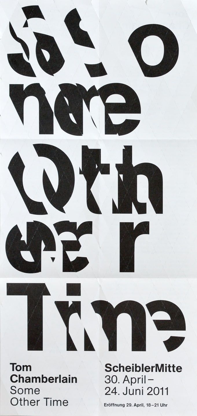 Poster for Scheibler Mitte (+ Identity)