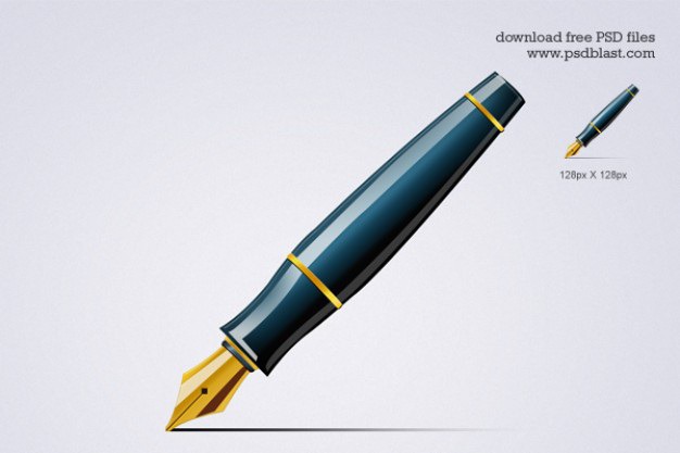 Pen icon psd Free Psd. See more inspiration related to Icon, Education, Pen, Writing, Psd, Education icons, Fountain, Tip, Fountain pen, Horizontal, Item, Felt and Felt tip pen on Freepik.