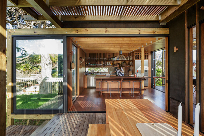 herbst architects castle rock house new zealand designboom #home
