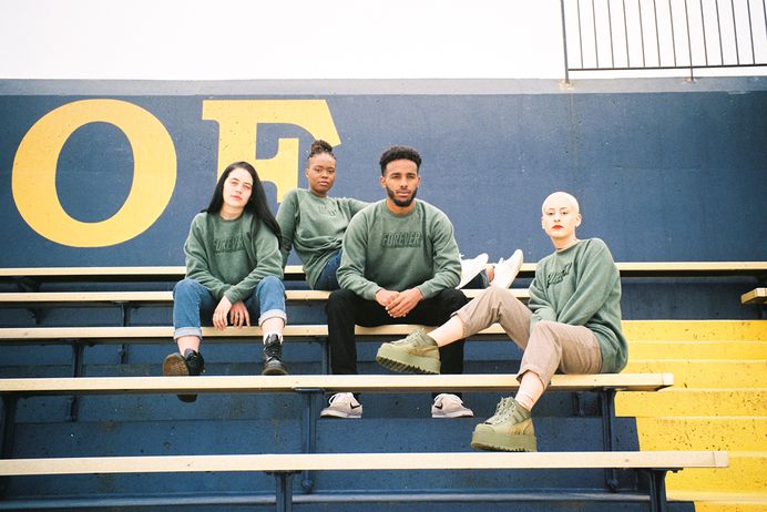 JOYCE Forever #sweatshirt #35MM #film #minneapolis #joyce #green #rose www.joyce.is/selling